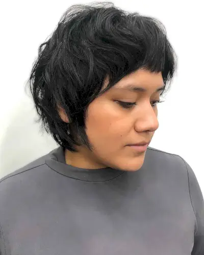 Short Pixie Shaggy Mullet