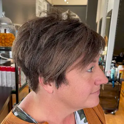 Tapered Shaggy Pixie Bob