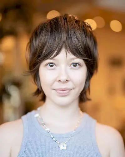 Soft Mullet Shaggy Wolf Pixie Bob with Fringe