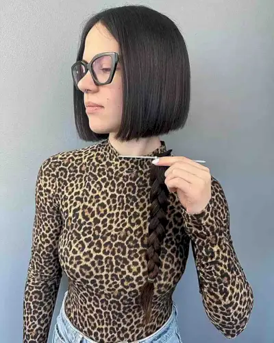 Low-Maintenance Soft Box Bob for Chin-length Cut