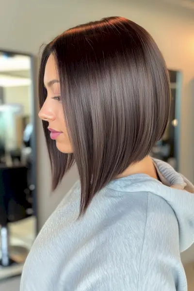 Longer Stacked Bob