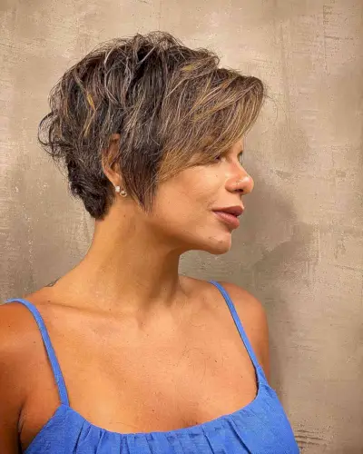 The Short Choppy Pixie Bob for Fine Hair