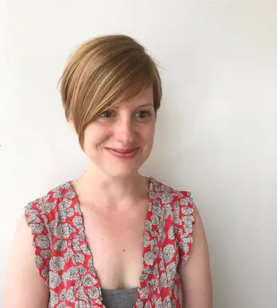 A Very Short Bob with Face-Framing Layers