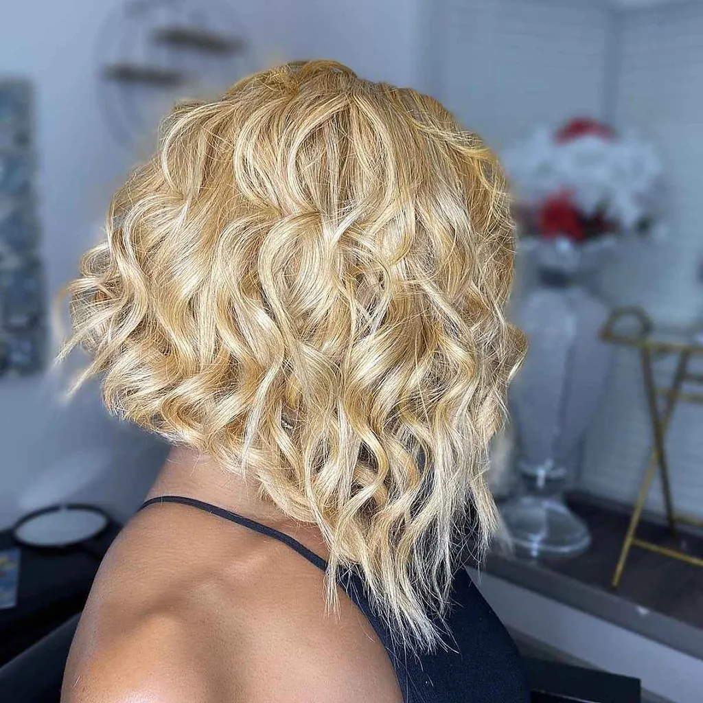 ostre, kudłate, warstwowe włosy' title=