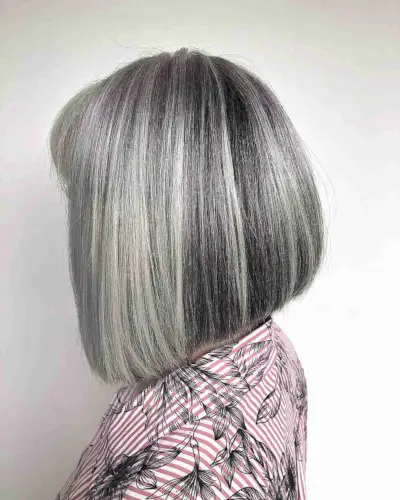Silver Concave Bob