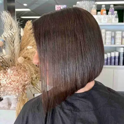 Low-Maintenance Sleek Concave Bob