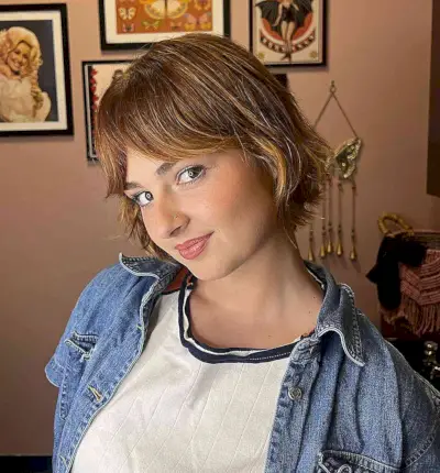 Mini Bob with Face-Framing Swoopy Bangs