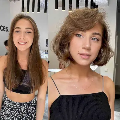 Short Tousled Bob for Thin Hair