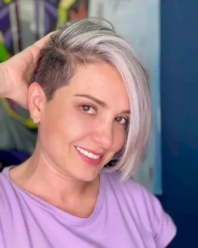 Pixie Bob with Hidden Undercut