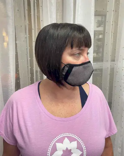 A-line French Bob for Thin Hair