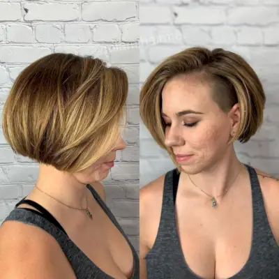 Short Undercut Bob