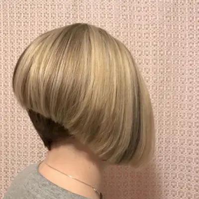 Graduated Undercut Bob 