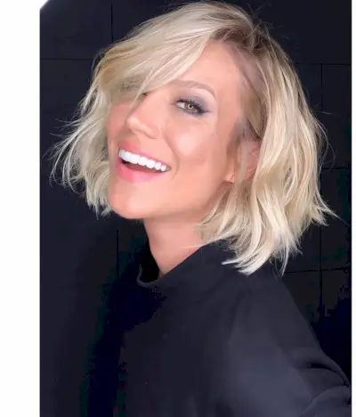 Choppy Bob with Side Bangs