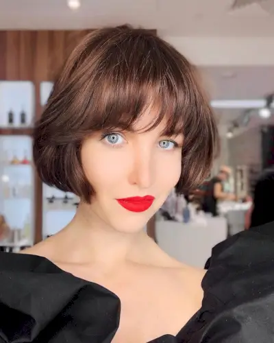 Blunt Bob for Thick Hair