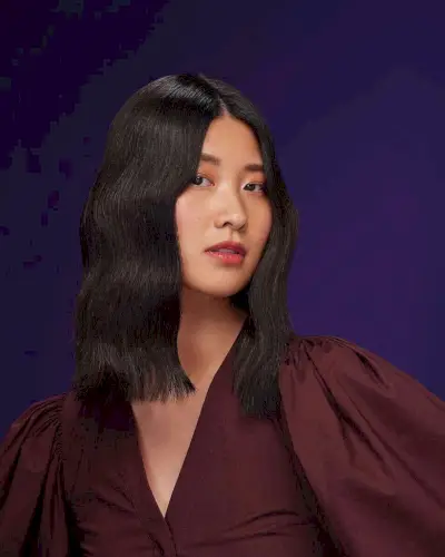 Extra Long Blunt Cut Lob