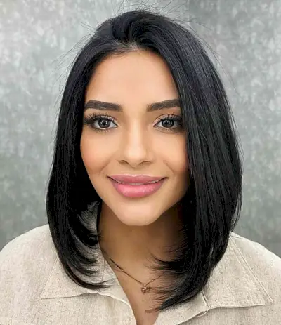 Side-Swept Thick Angled Lob