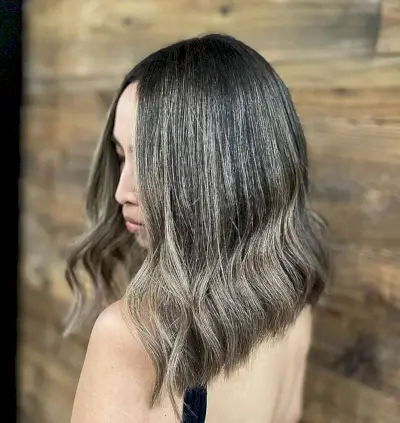 Angled Very Long Bob Hairstyle