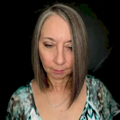 ideal angled bob for long thin hair