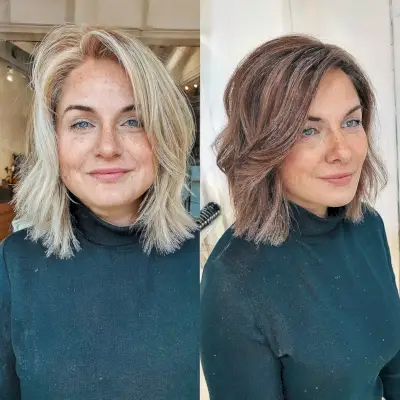 Very Soft Layered Bob Style for Fine Tresses on women who want a makeover