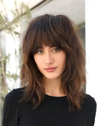Magnificent Medium Bob with Bangs
