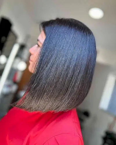 Effortless Graduated Long A-Line Bob