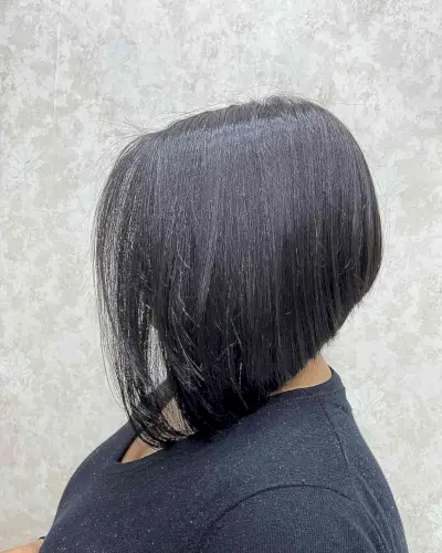 Longer Wedge A-Line Bob Cut