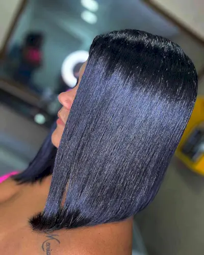 Collarbone-Length Inverted A-Line Bob