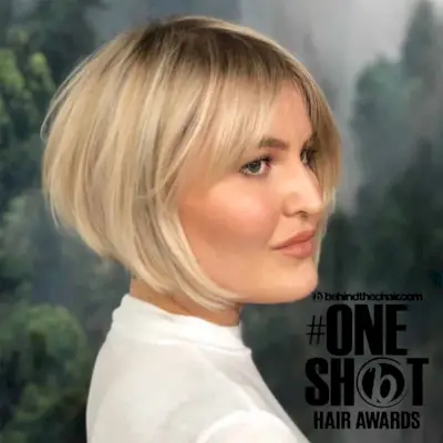 graduated bob for women with short hair