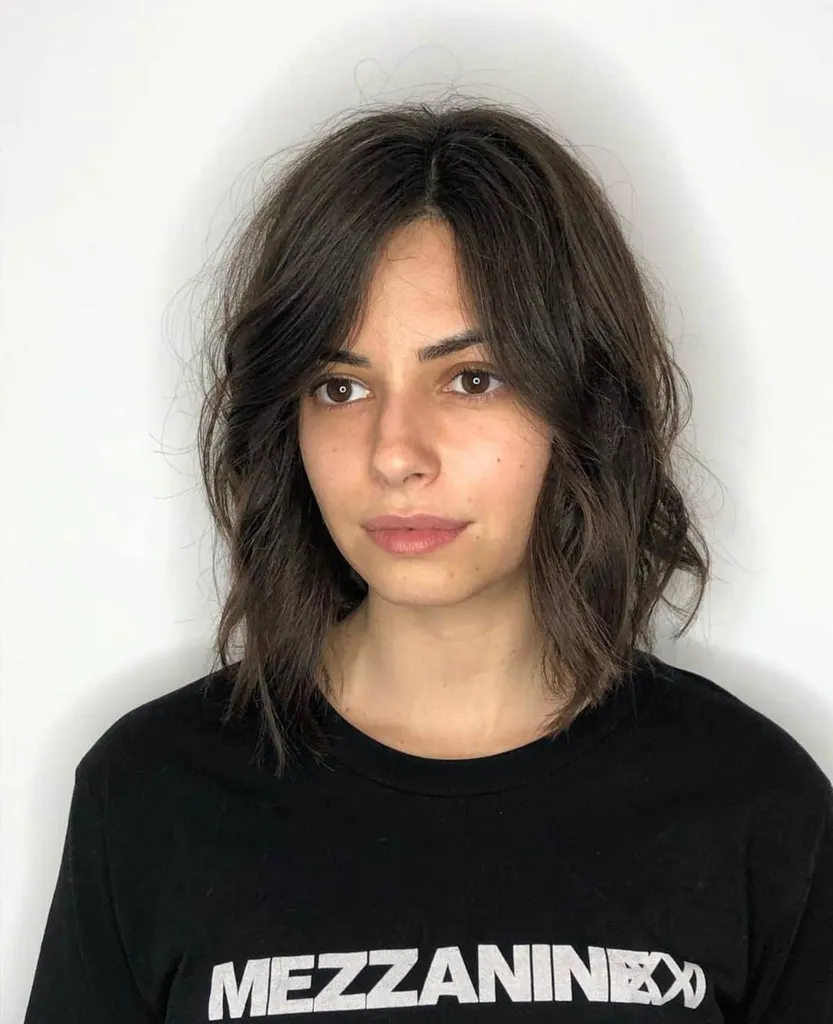 בוב שאגי ארוך שכבות' title=