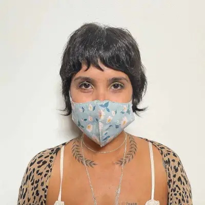 Jaw-Length Choppy Shag Cut