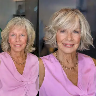 Gorgeous Bob for the Mother of the Groom Over 70