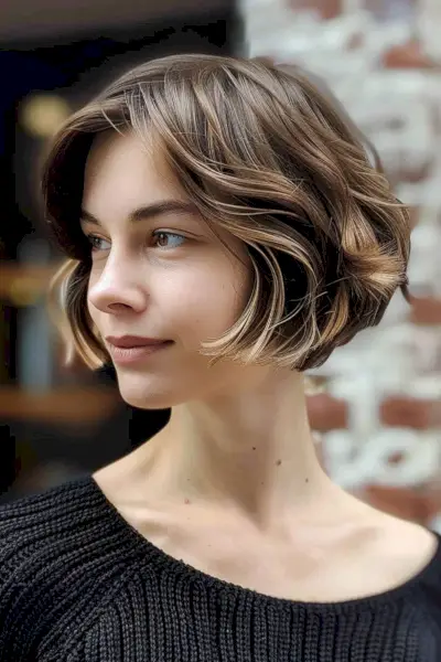 short french bob hairstyle
