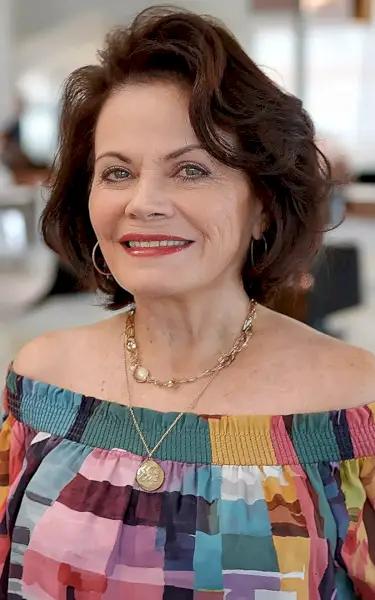 Layered Deeply Side-Parted Tousled Bob for Ladies Over Sixty