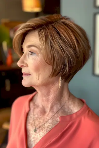 Flattering Jaw-Length Bob