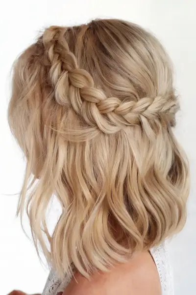 Braided with Wavy Texture
