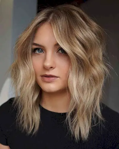Textured Lob Haircut