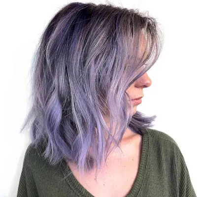 Fresh Lob with Metallic Undertones