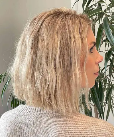 Short Italian Bob with Subtle Beachy Waves