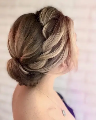Faux Halo Braid