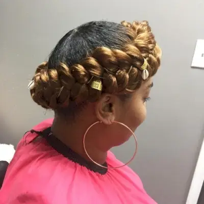 Butterfly Halo Braid