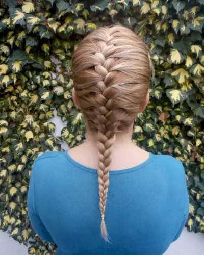 Fun Fishtail French Braid