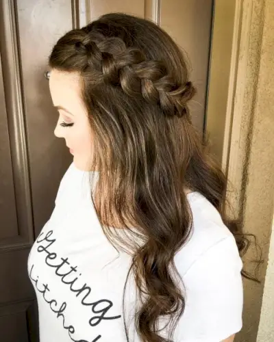 Big French Braid Hairstyle