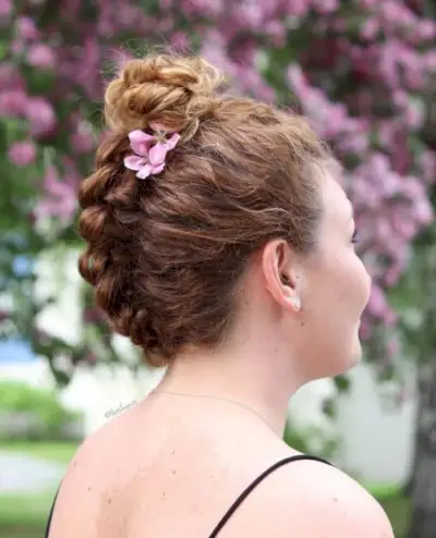 Mohawk French Braid