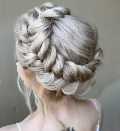 French Braid Crown