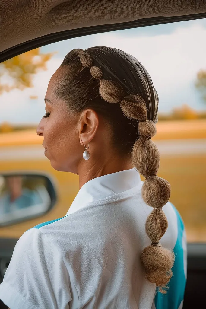 צמות בועות אופנתיות המושלמות לאורח חיים פעיל המציעות תסרוקת אופנתית ובטוחה לשיער בינוני עד ארוך.' title=