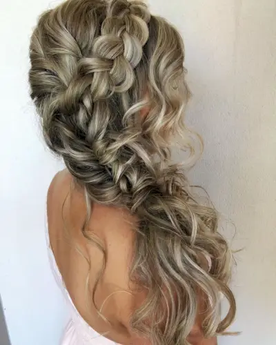 Side Messy Braid