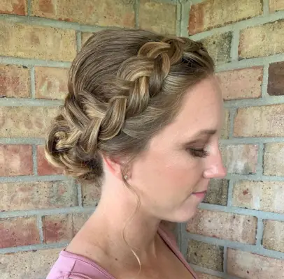 Simple Side Braids Style