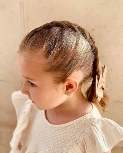braids for toddlers with short hair