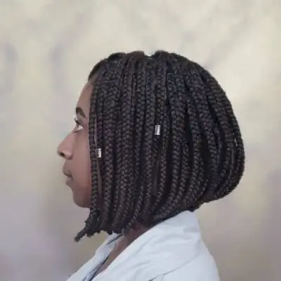 Tribal Box Braids for black girls