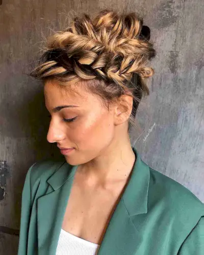 Elegant Braided Bridal Updos
